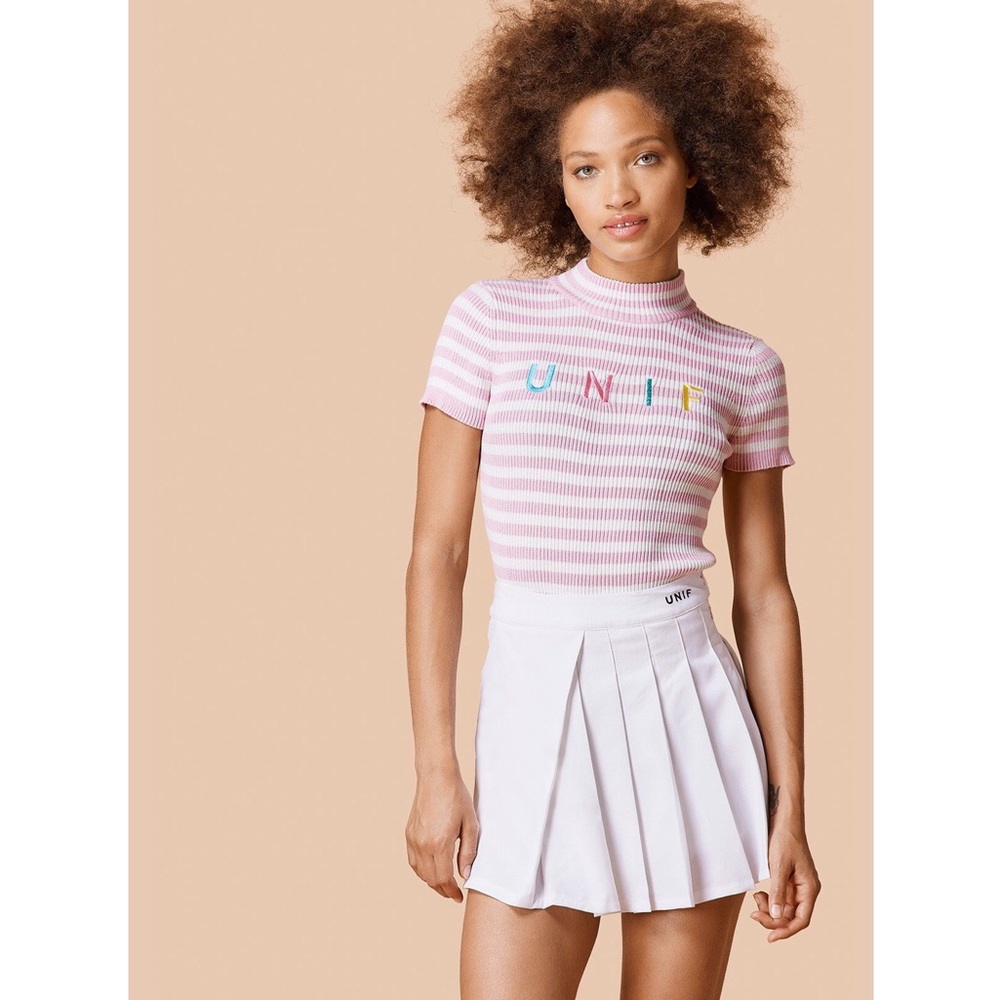 UNIF Lenny Pastel Top